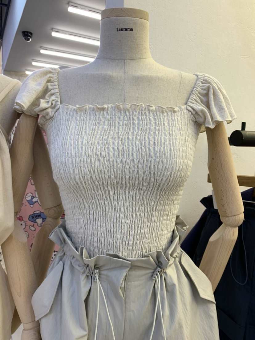 LCOMMA	韓國直郵東大門代購女裝新款熱賣推薦真品吊帶背心LCOMMA吊帶/背心