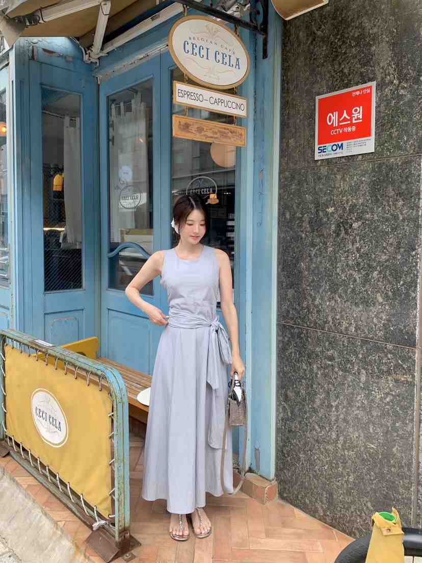 MARID韓國直郵東大門實拍女裝新款人氣熱賣真品時尚24春夏連衣裙MAYBE&amp;CO連衣裙
