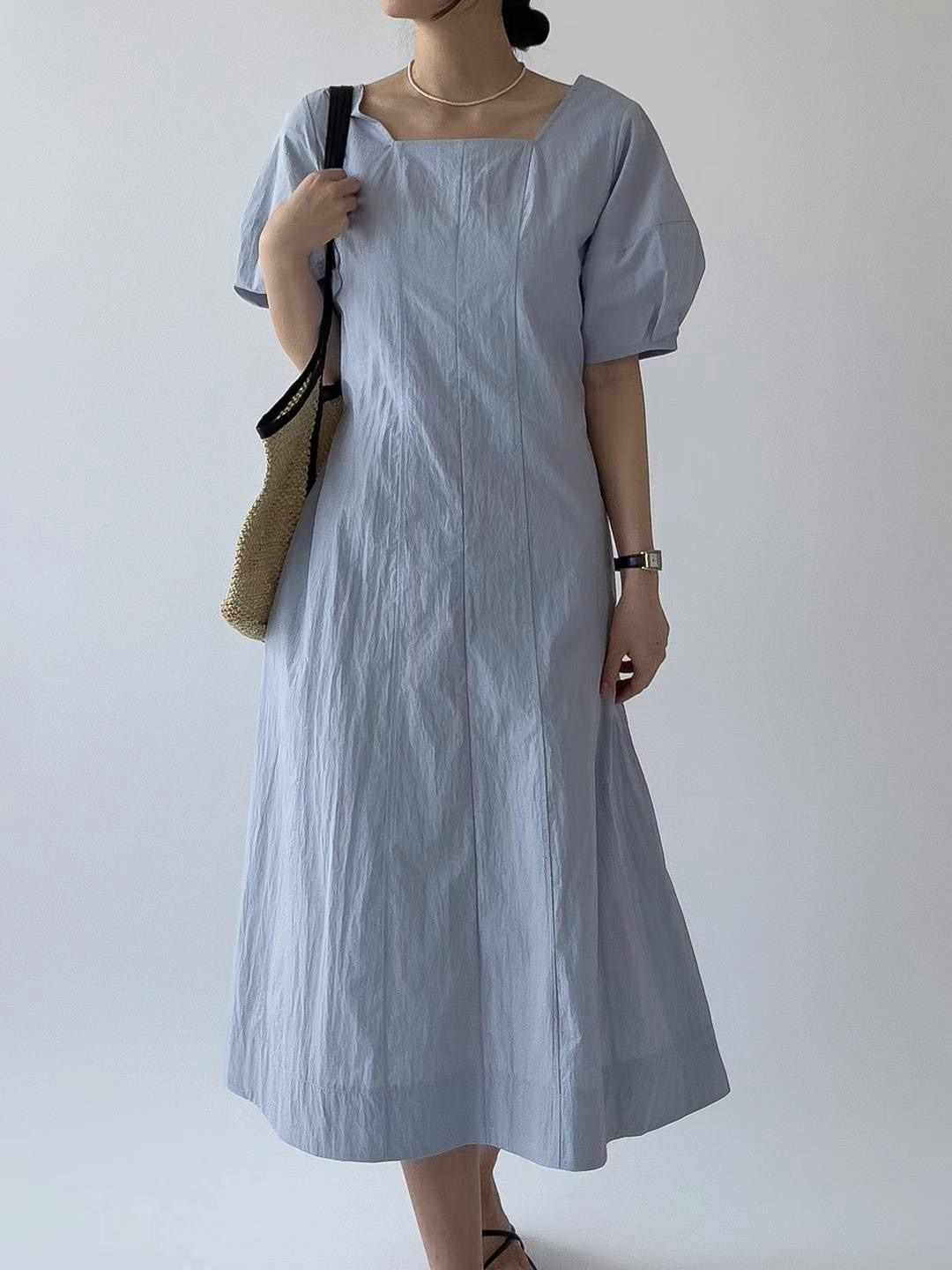 HACKER韓國直郵女裝新款真品推薦職業熱賣24春夏時尚連衣裙HACKER連衣裙