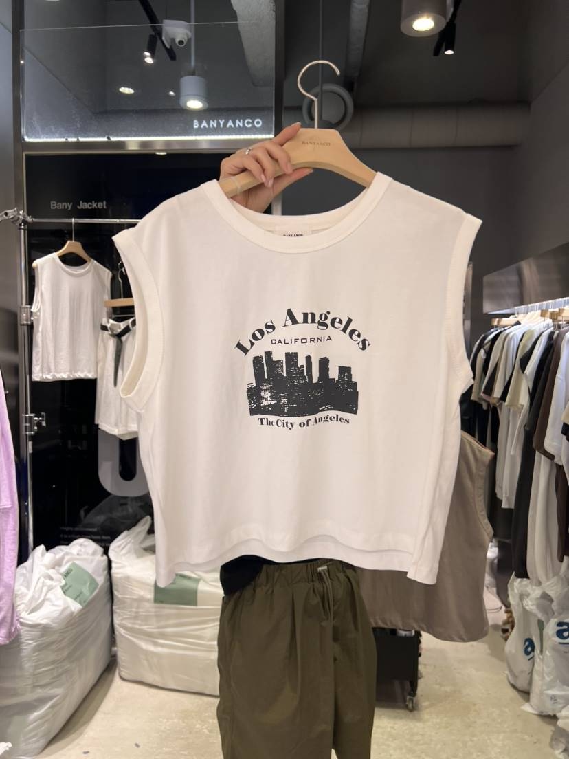 BANY ANCO韓國直郵女裝新款真品熱賣休閑推薦職業吊帶背心BANY ANCO吊帶/背心