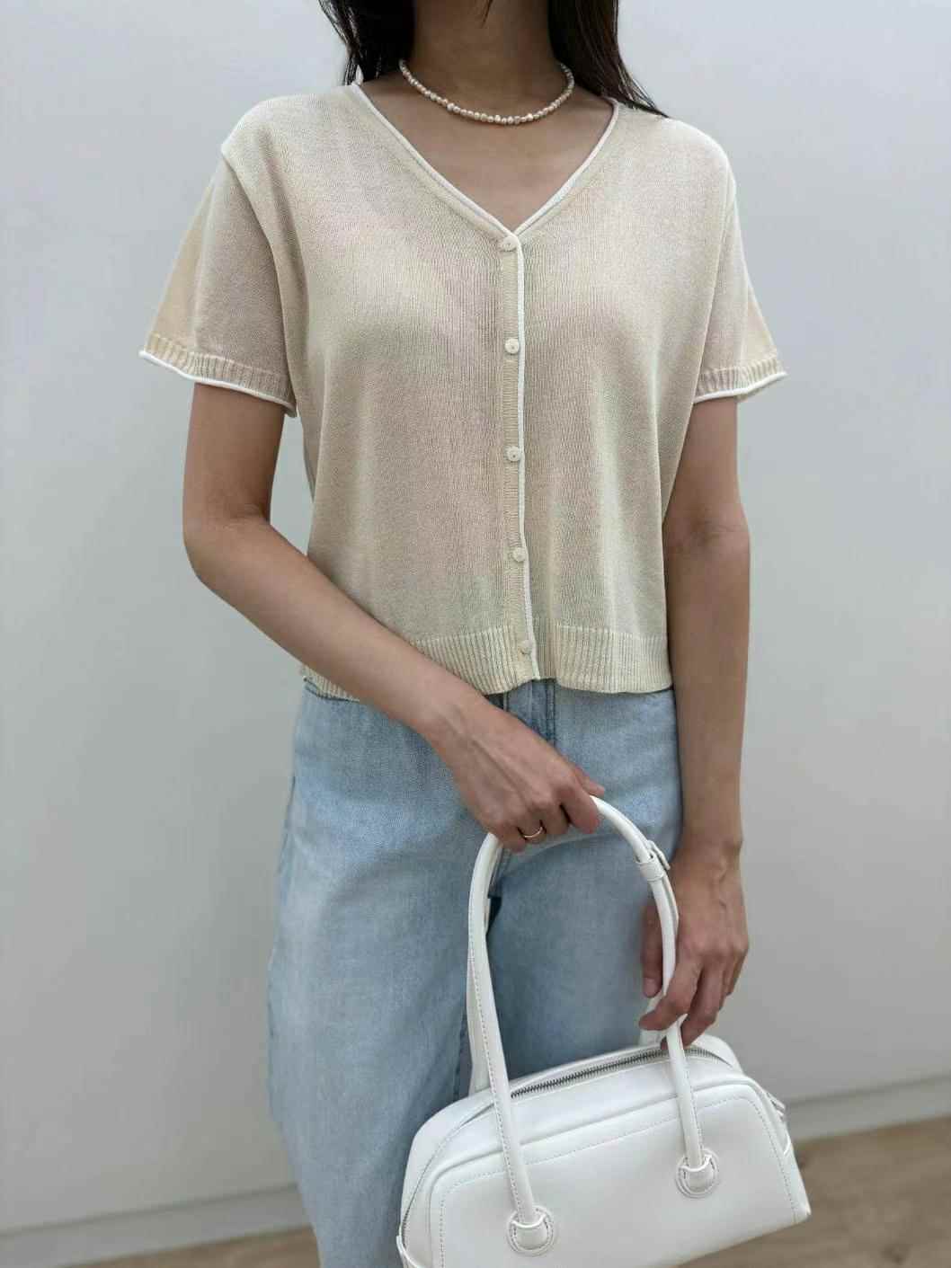 MOST直郵韓國代購女裝新品真品推薦24春夏熱賣時尚針織衫MOST針織衫
