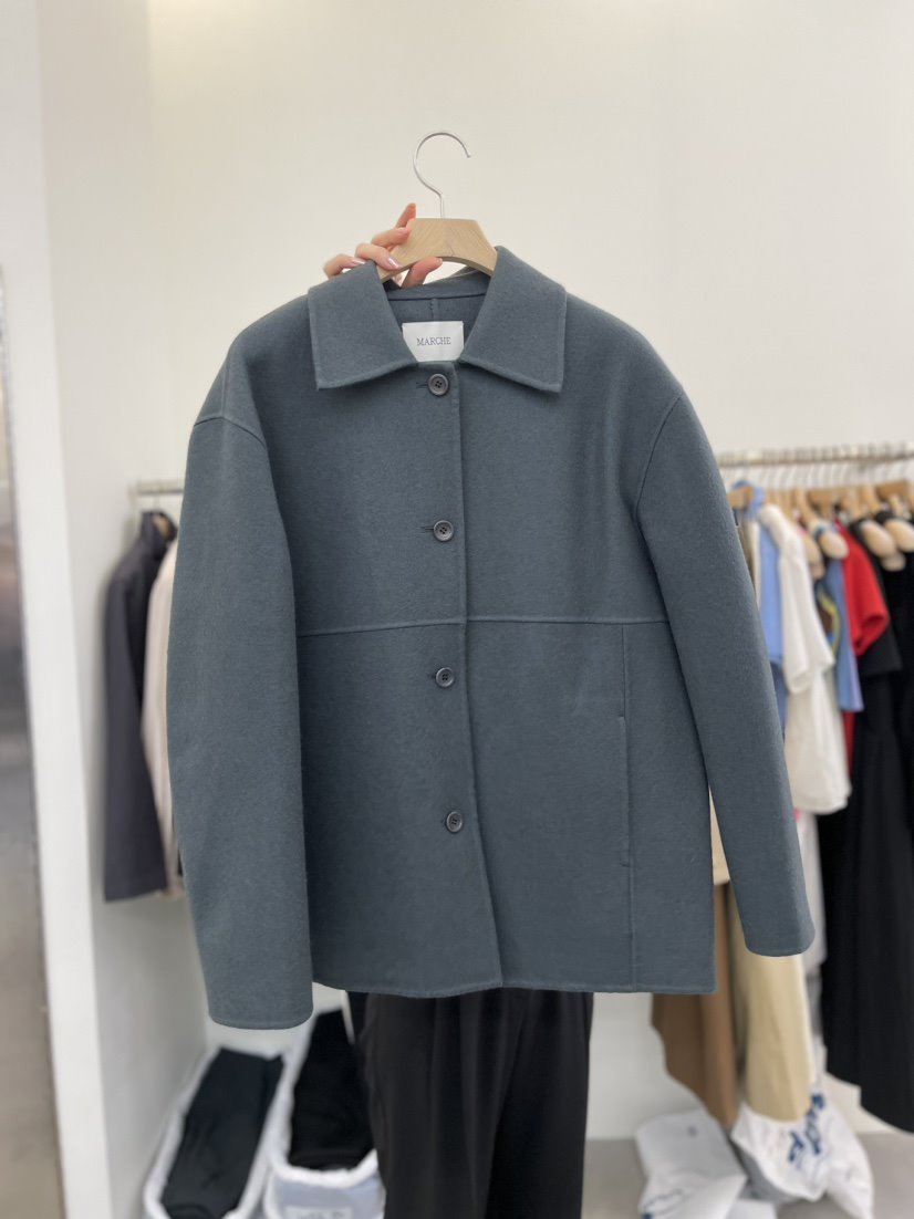 MOIBLE韓國直郵女裝新品職業人氣24春夏時尚夾克手工制作MOIBLE夾克