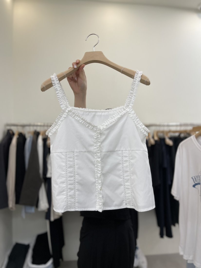 MOIBLE韓國直郵女裝新款24春夏職業真品時尚熱賣吊帶背心MOIBLE吊帶/背心