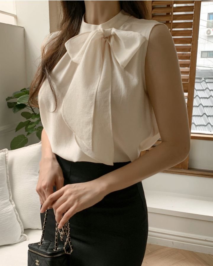 DORI韓國直郵女裝新品人氣休閑職業熱賣真品時尚襯衫蕾絲衫OURR襯衫/蕾絲衫