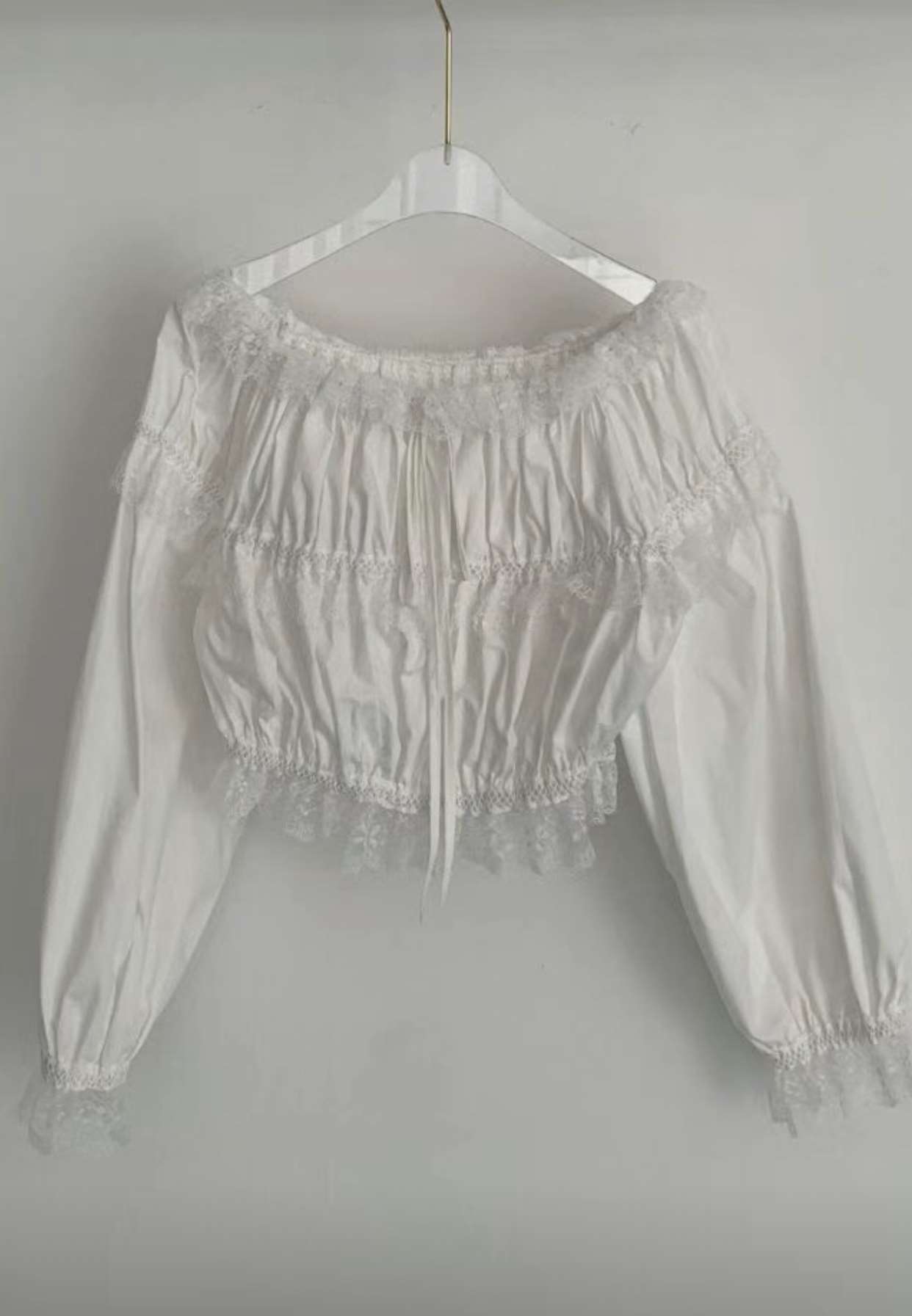 DEAR GRAY韓國直郵女裝新品真品時尚人氣熱賣襯衫蕾絲衫蕾絲DEAR GRAY襯衫/蕾絲衫