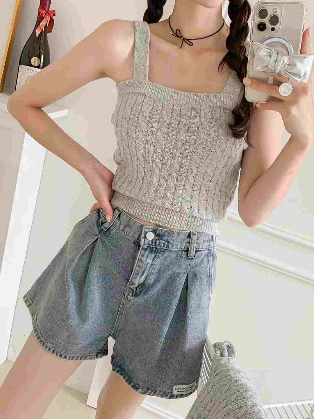 DEAR GRAY直郵韓國代購女裝新品人氣職業休閑熱賣吊帶背心DEAR GRAY吊帶/背心