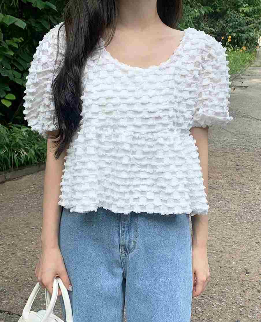 MIMISHOUS-OT韓國直郵東大門代購女裝新款休閑人氣襯衫蕾絲衫MIMISHOUS襯衫/蕾絲衫