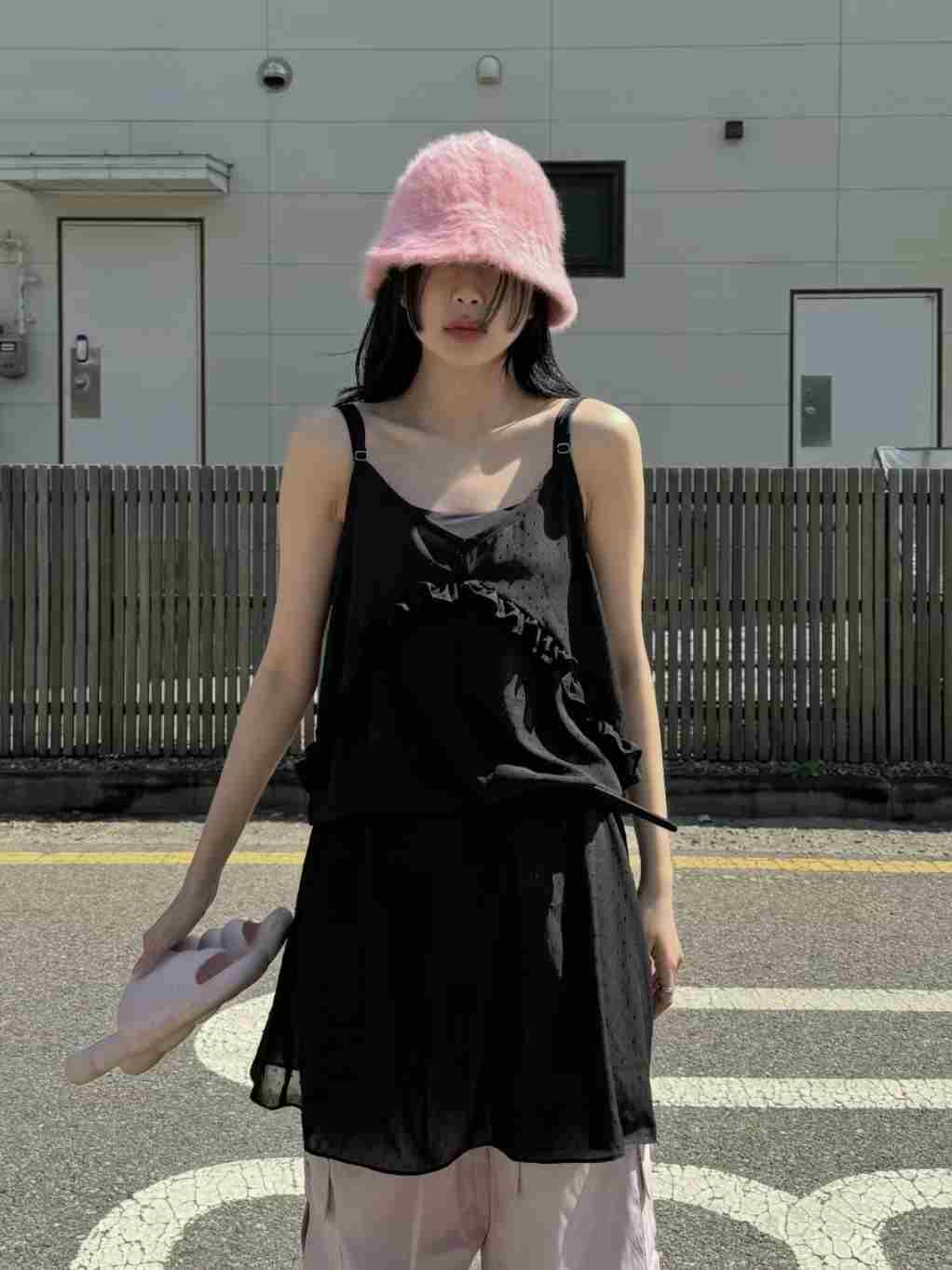 PEETS韓國直郵東大門代購女裝新品24春夏時尚休閑熱賣連衣裙PEETS連衣裙