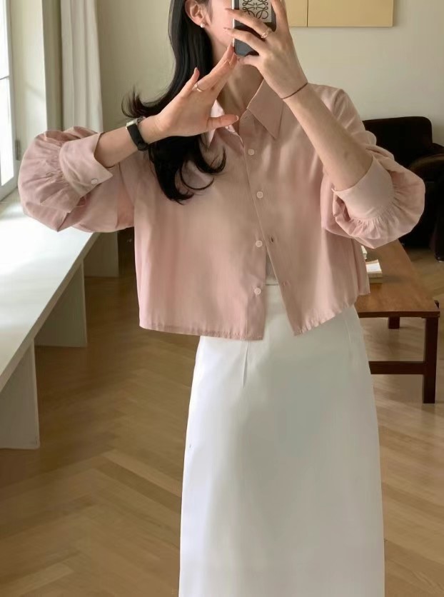 SOARE韓國直郵女裝新款時尚真品休閑人氣熱賣職業襯衫蕾絲衫SOARE襯衫/蕾絲衫