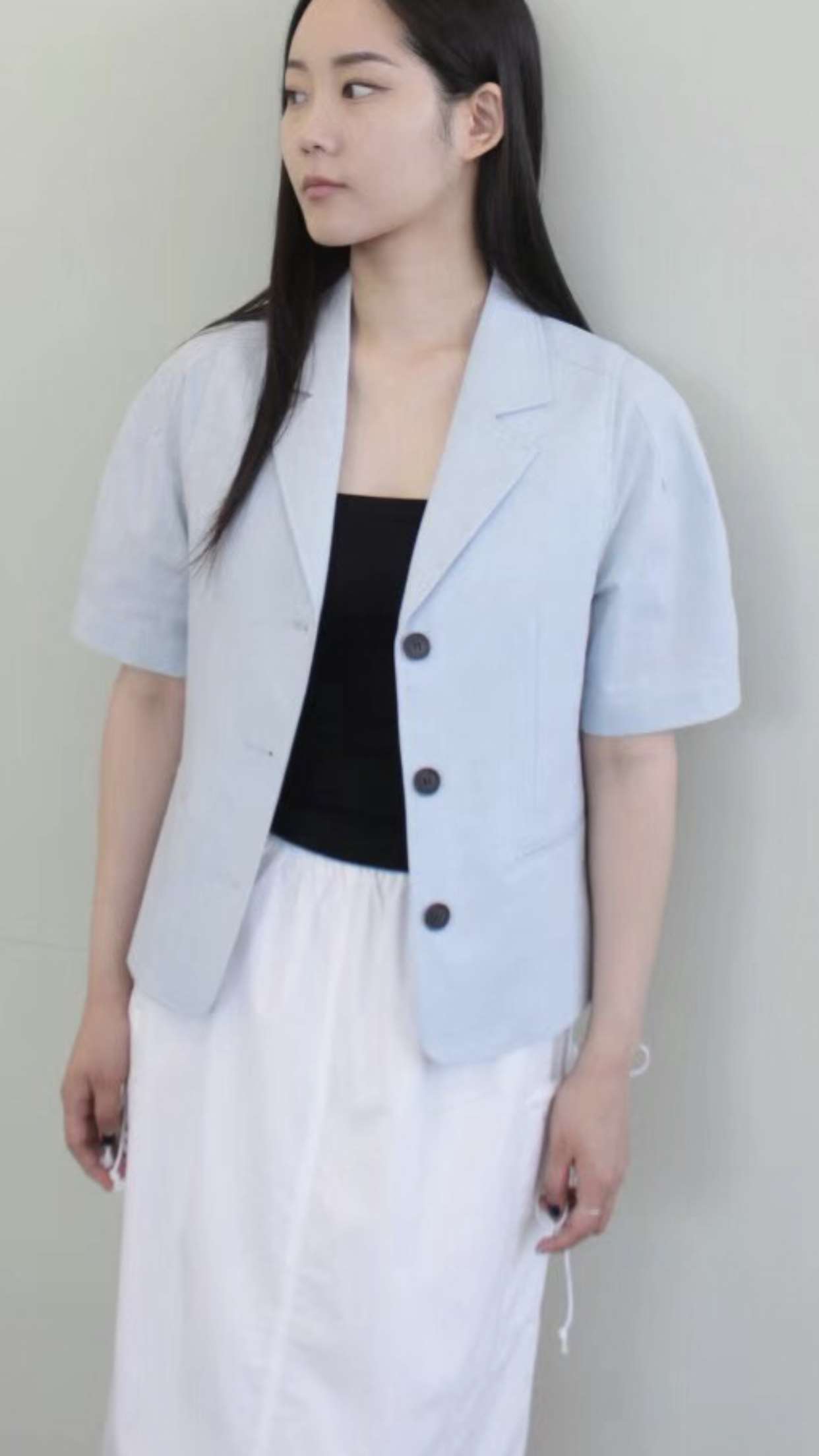 SUNEV韓國直郵女裝新品時尚24春夏推薦人氣休閑熱賣職業夾克SUNEV夾克