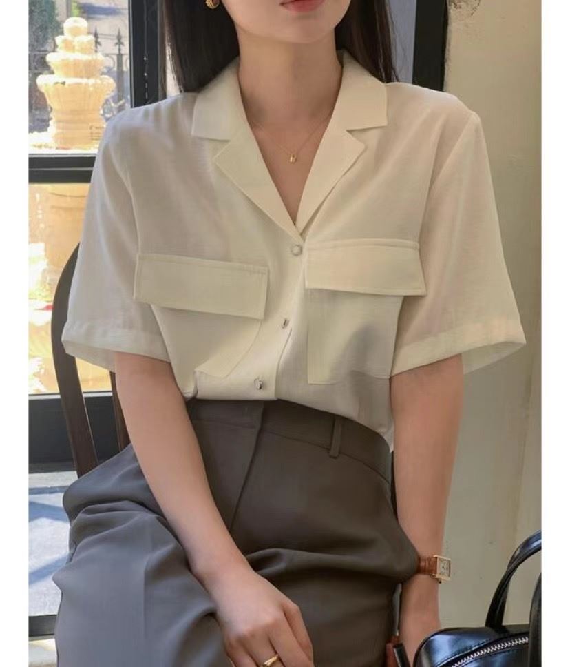 SUNEV韓國直郵東大門代購女裝新款熱賣真品時尚推薦襯衫蕾絲衫SUNEV襯衫/蕾絲衫