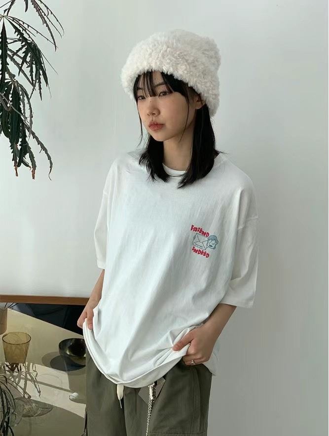 MAGASIN-OT韓國直郵東大門實拍女裝新品24春夏職業熱賣T恤MAGASIN-OTT恤