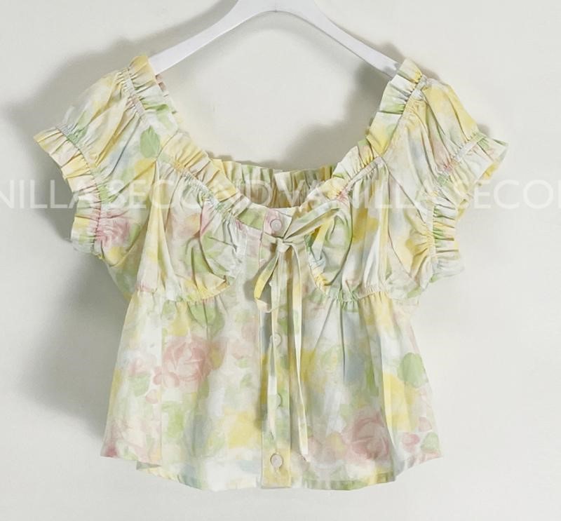 韓國直郵東大門實拍女裝新品24春夏熱賣時尚休閑襯衫蕾絲衫襯衫/蕾絲衫