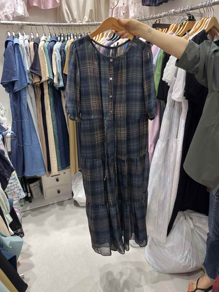 BIKINI韓國直郵東大門代購女裝新款職業休閑人氣時尚連衣裙BIKINI連衣裙