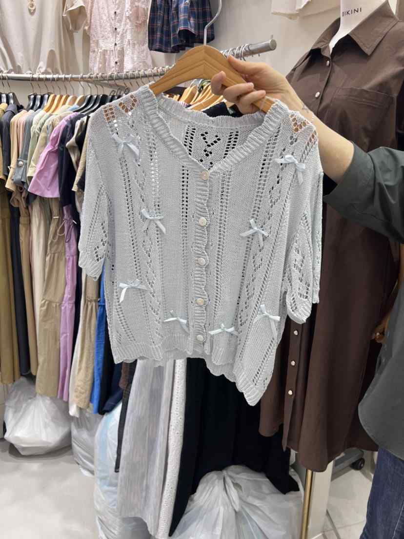 BIKINI韓國直郵東大門實拍女裝新款推薦熱賣時尚職業針織衫BIKINI針織衫