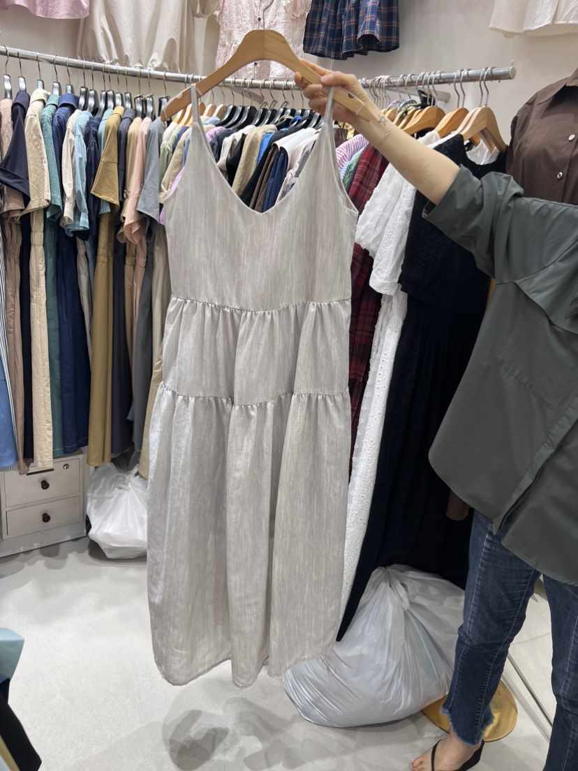 BIKINI直郵韓國代購女裝新品24春夏真品休閑時尚人氣連衣裙BIKINI連衣裙