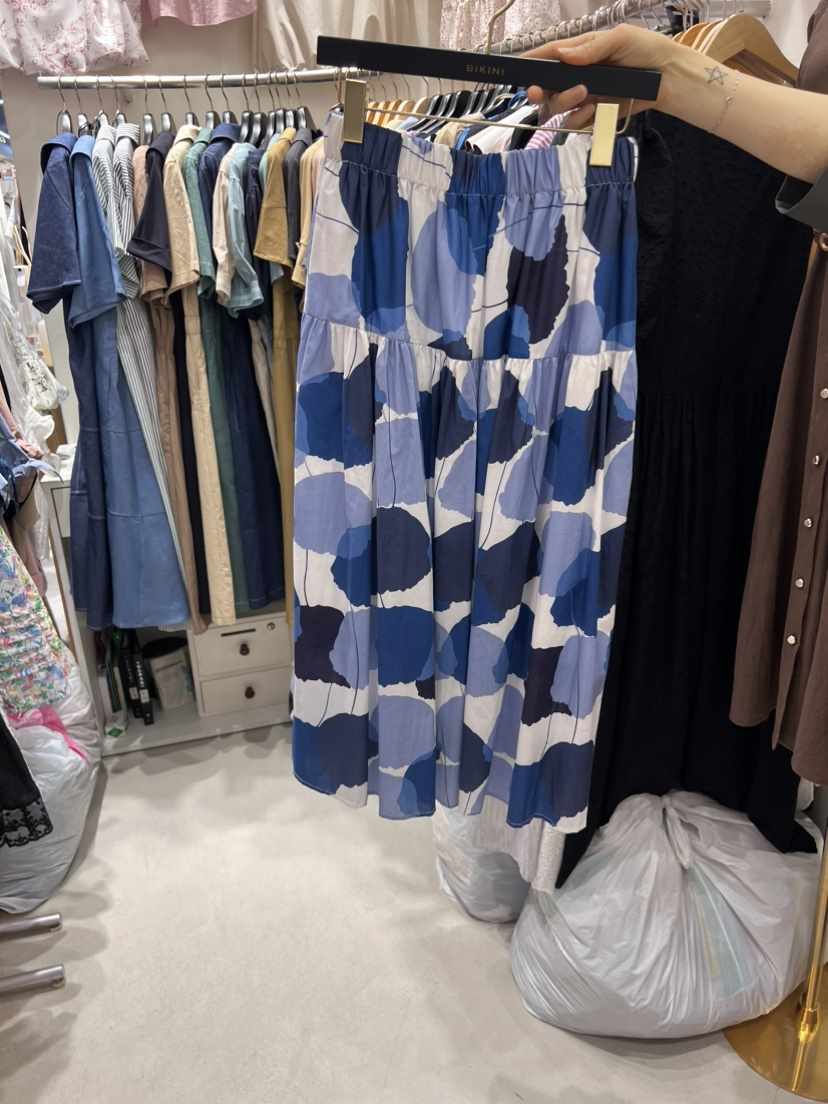 BIKINI直郵韓國代購女裝新品24春夏職業時尚熱賣休閑長裙BIKINI長裙