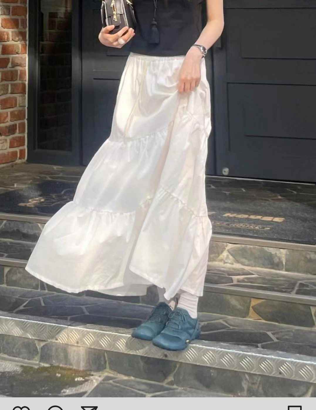 WEARRAW韓國直郵東大門代購女裝新品24春夏時尚職業人氣長裙WEARRAW長裙
