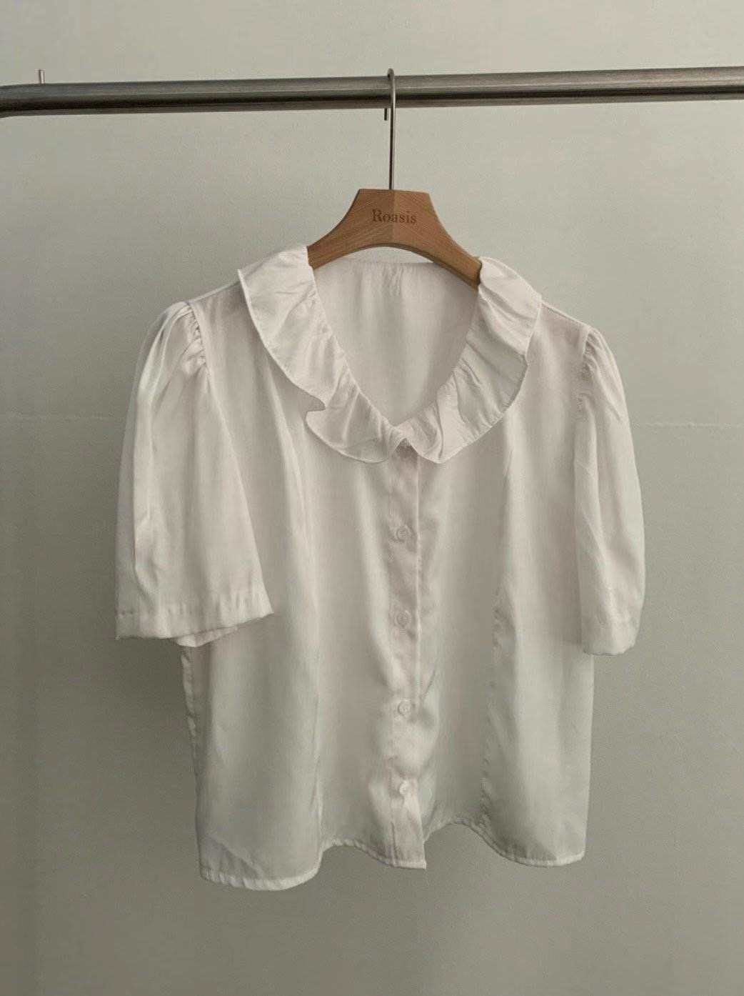 JGREY韓國直郵女裝新款休閑職業推薦真品24春夏襯衫蕾絲衫JGREY襯衫/蕾絲衫