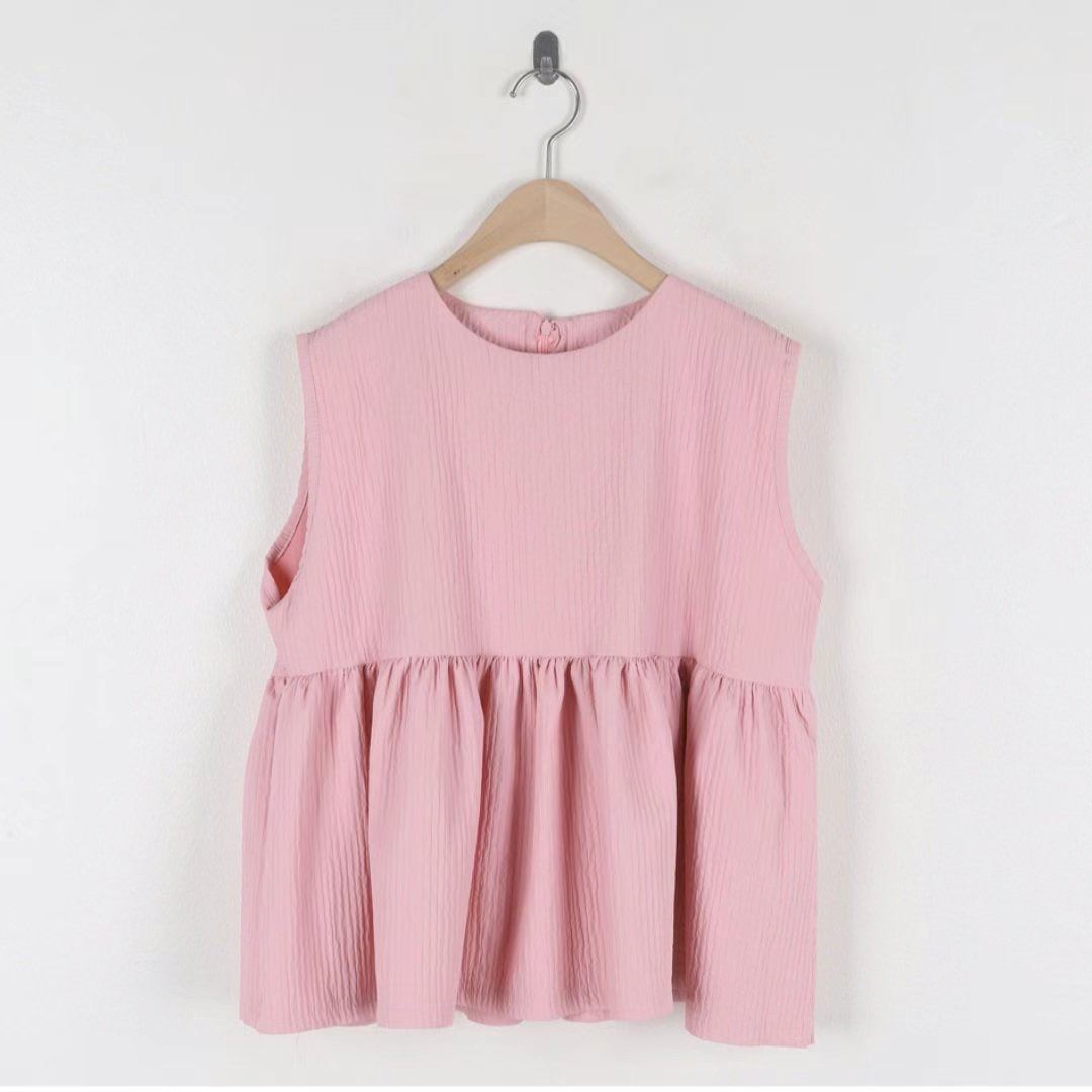 DRESS U直郵韓國代購女裝新品推薦熱賣24春夏職業吊帶背心DRESS U吊帶/背心