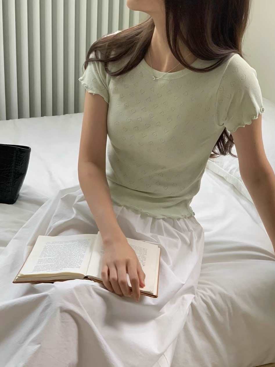 JEIIN直郵韓國代購女士新品24秋夏真品推薦熱賣時尚職業T恤JEIINT恤
