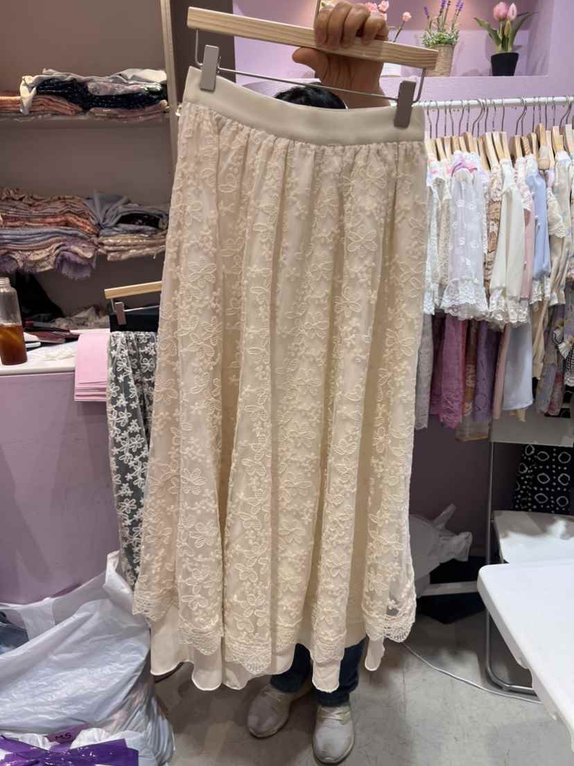 MS韓國直郵東大門代購女裝新品人氣24春夏時尚推薦真品長裙MS長裙