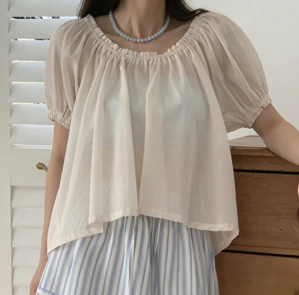 REFLEUR韓國直郵東大門代購女裝新款熱賣人氣推薦襯衫蕾絲衫EVERY MOMENT襯衫/蕾絲衫