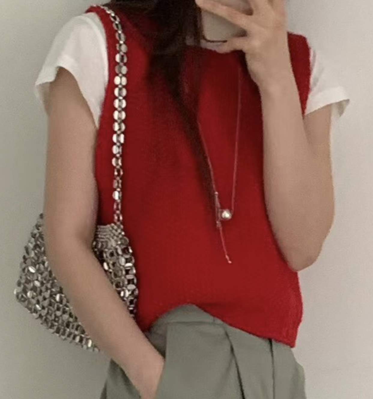 NEARAND韓國直郵東大門實拍女裝新款時尚真品24春夏人氣馬甲NEARAND馬甲