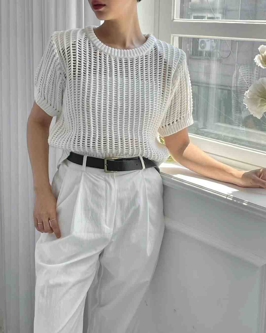 STAY.B韓國直郵女裝新品24春夏時尚職業推薦人氣休閑針織衫CLEVERGARDEN針織衫