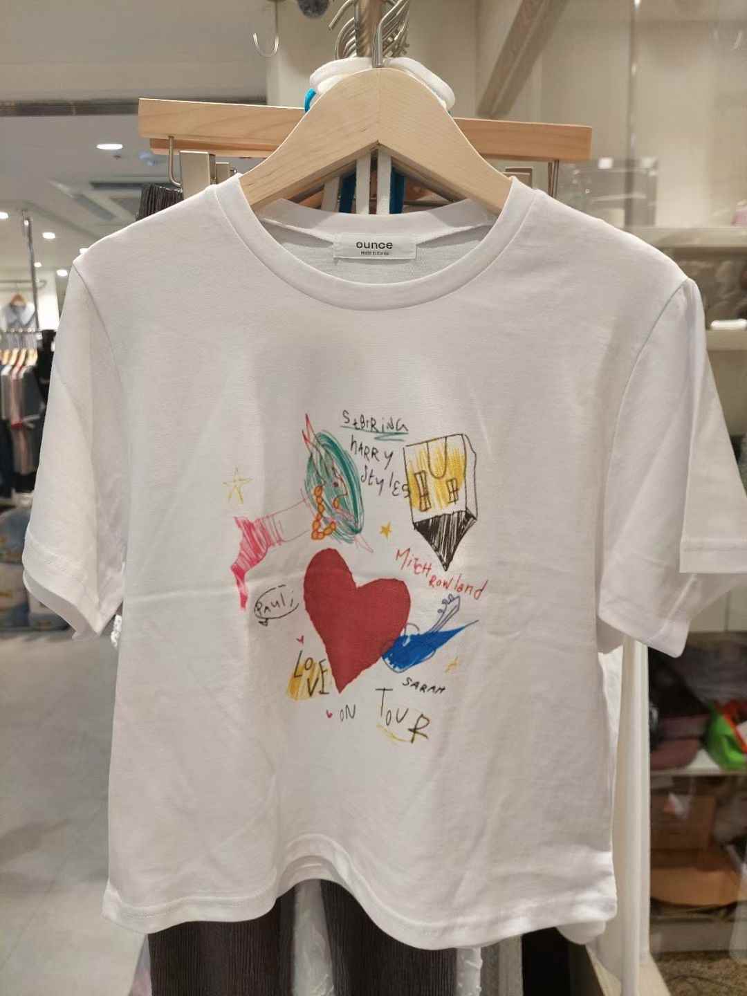 OUNCE-OT韓國直郵東大門代購女士新款24秋夏職業真品T恤OUNCET恤