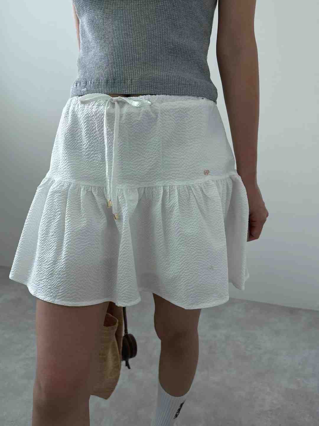 UNENE韓國直郵東大門代購女裝新品推薦24秋夏職業人氣短裙UNENE短裙