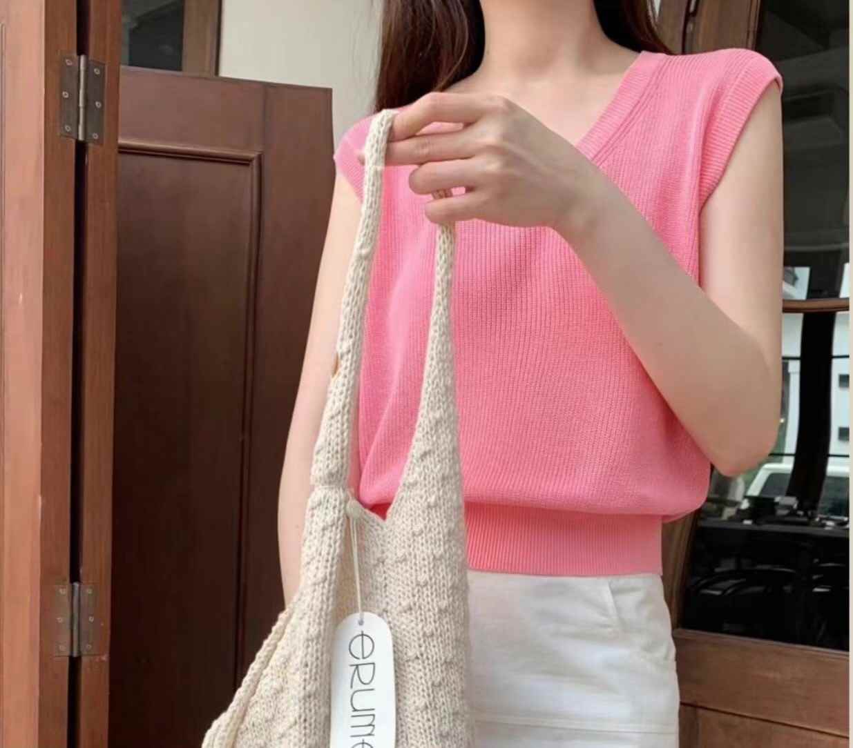 ELINVI韓國直郵女裝新品人氣休閑職業時尚熱賣真品推薦針織衫ELINVI針織衫