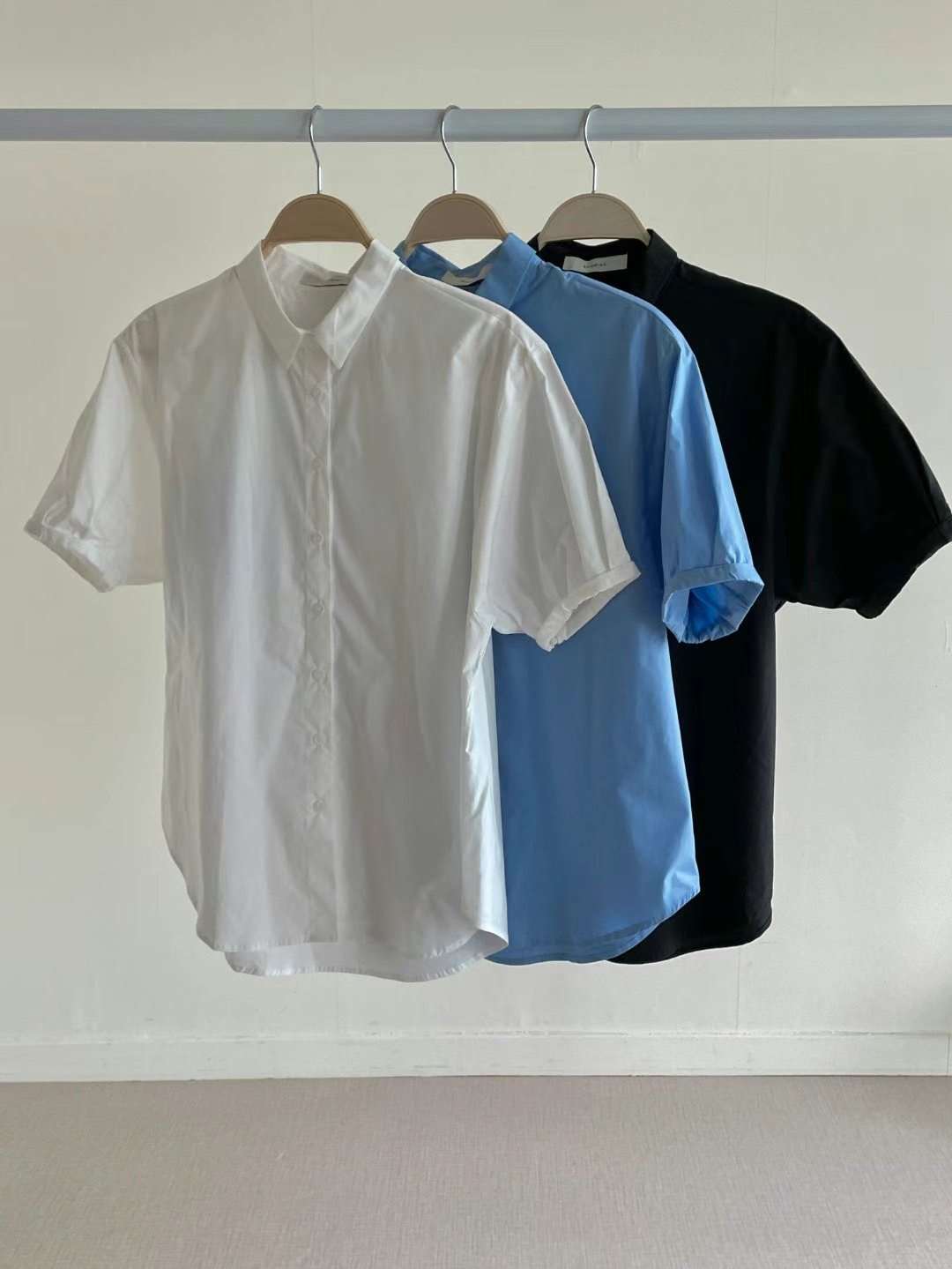 ROOMING-룸잉-T直郵韓國代購女裝新品24秋夏襯衫蕾絲衫ROOMING襯衫/蕾絲衫