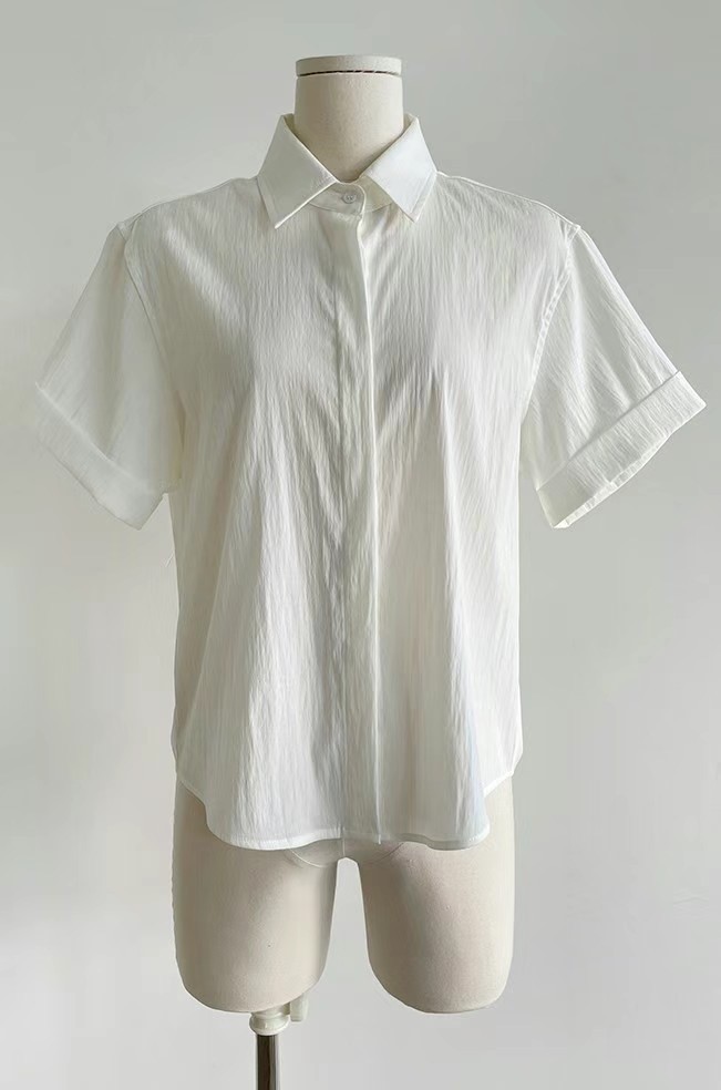 ROOMING-룸잉-T韓國直郵東大門代購女士新品24秋夏襯衫蕾絲衫ROOMING襯衫/蕾絲衫