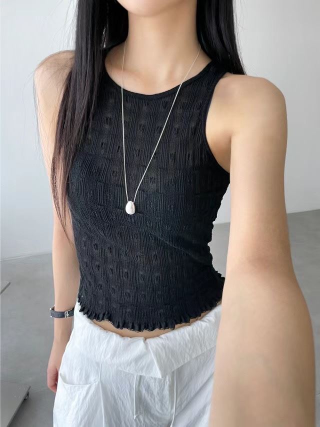 TOATEE韓國直郵東大門代購女裝新款休閑推薦人氣熱賣吊帶背心TOATEE吊帶/背心