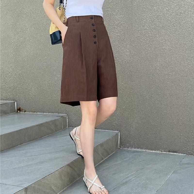 PAPER5123-T韓國直郵東大門代購女裝新品熱賣職業短褲PAPER5123-T短褲
