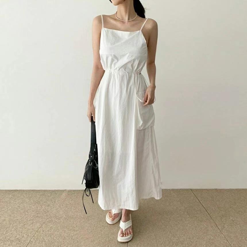 PAPER5123-T韓國直郵女裝新品推薦24春夏真品連衣裙PAPER5123-T連衣裙