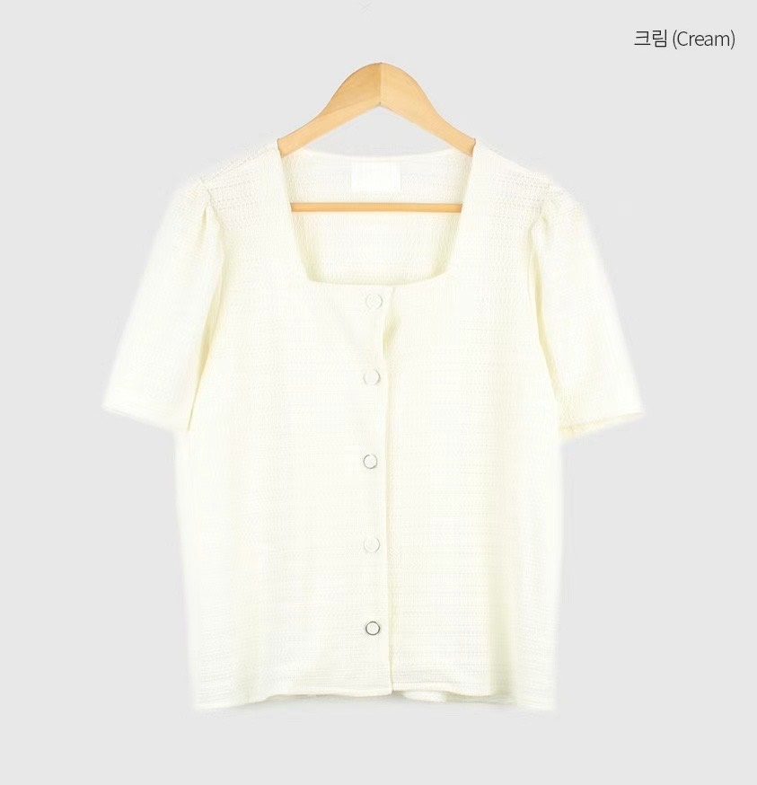 Eden-OT韓國直郵東大門代購女裝新品真品24春夏襯衫蕾絲衫Eden-OT襯衫/蕾絲衫