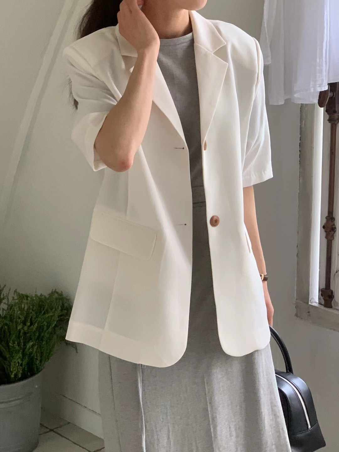NEUF NINE韓國直郵東大門代購女裝新款推薦真品熱賣休閑夾克NEUF NINE夾克