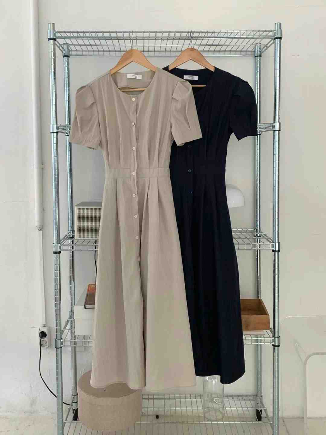 INITIAL韓國直郵女裝新品24春夏人氣職業推薦休閑時尚連衣裙INITIAL連衣裙
