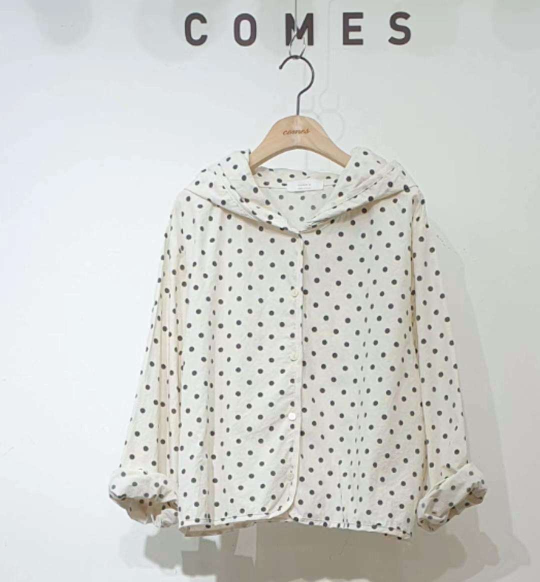COMES-컴즈-OT直郵韓國代購女裝新款真品熱賣推薦襯衫蕾絲衫COMES-ot襯衫/蕾絲衫
