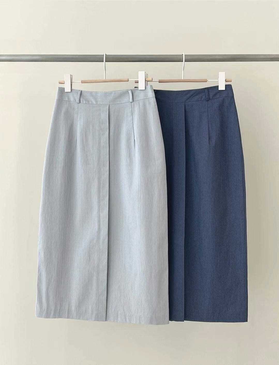 MERCY韓國直郵東大門代購女士新品職業休閑人氣半身裙中短裙MERCY半身裙/中短裙