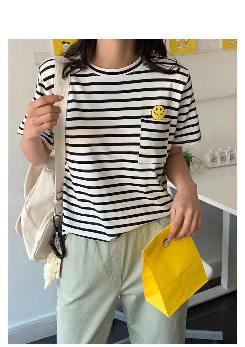 BY ANDRIN韓國直郵東大門代購女士新款24秋夏時尚人氣T恤BY ANDRINT恤