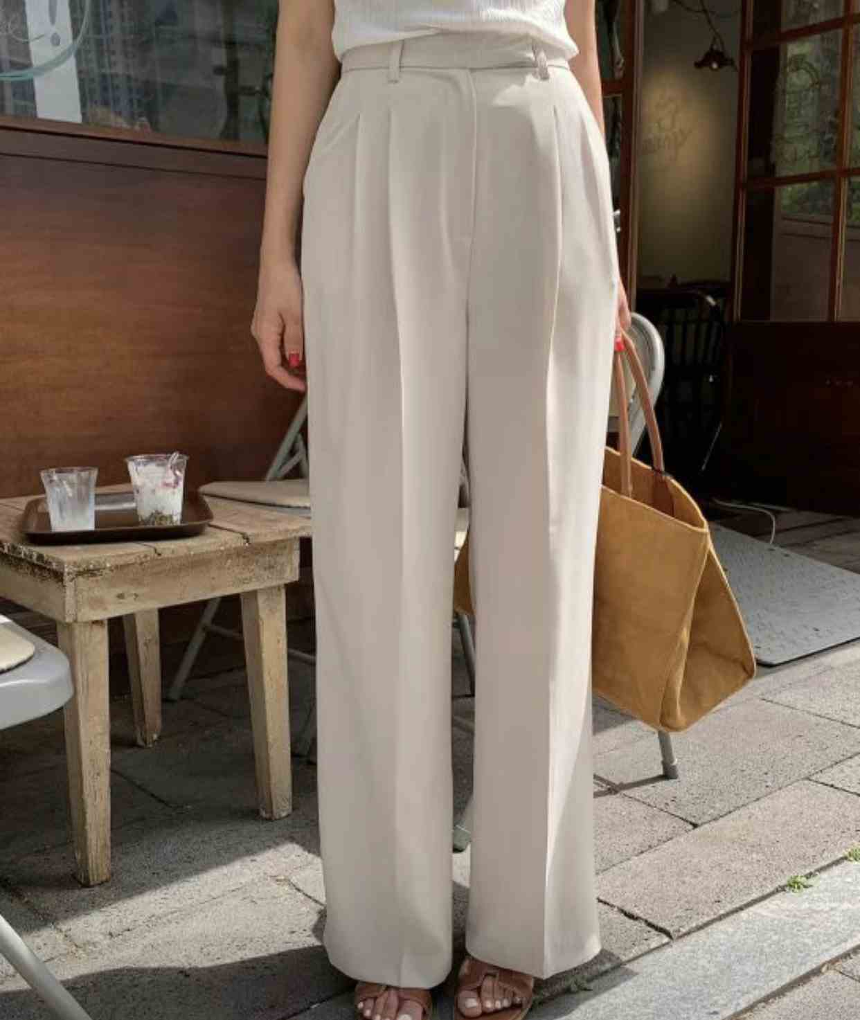 IF YOU韓國直郵女裝新品真品熱賣職業時尚人氣休閑推薦休閑褲IF YOU休閑褲