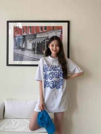 YOU ARE BEAUTIFUL韓國直郵女裝新品推薦真品休閑人氣T恤AMIABLET恤