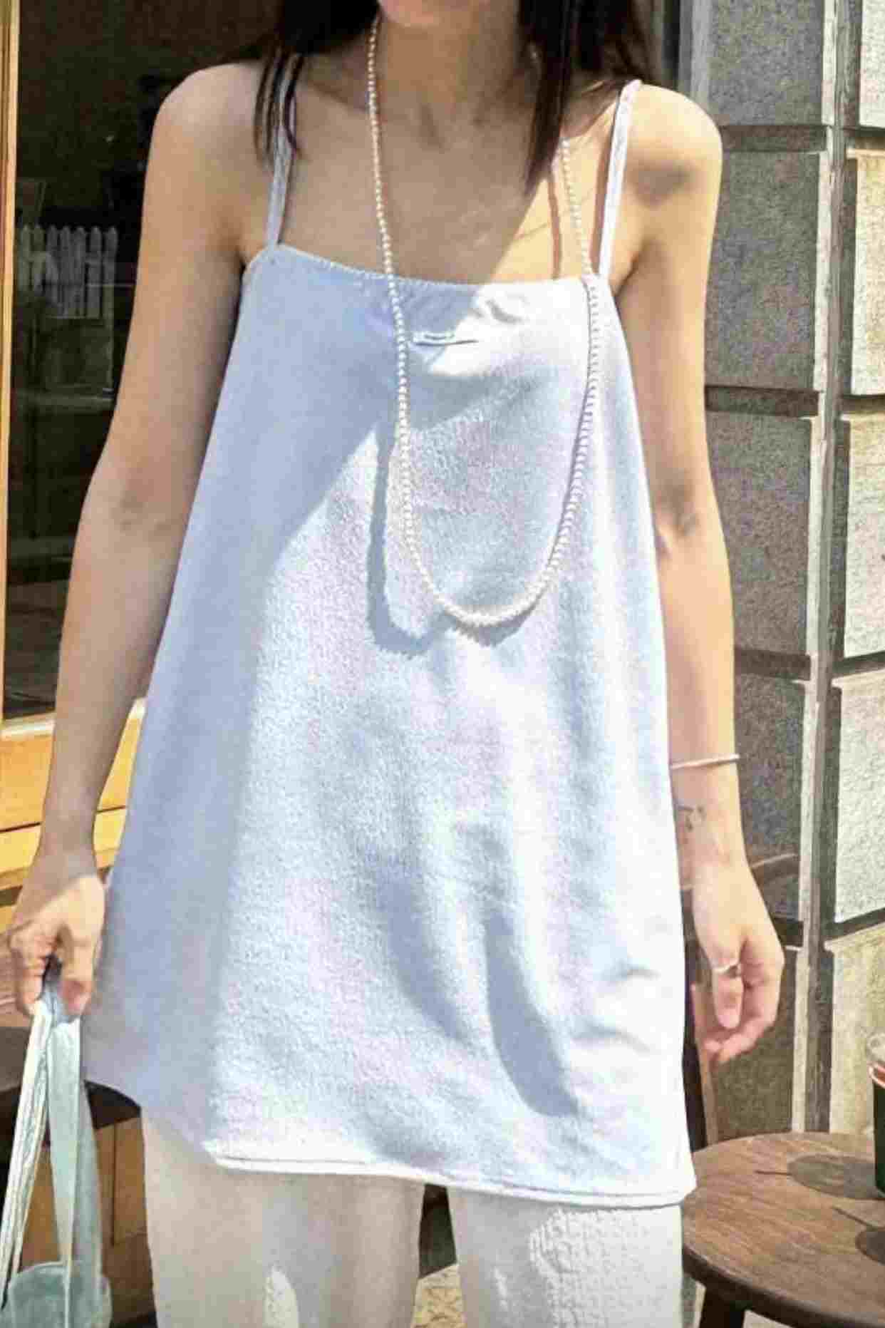 GLOSSY韓國代購女裝新款休閑職業推薦人氣真品熱賣吊帶背心GLOSSY吊帶/背心