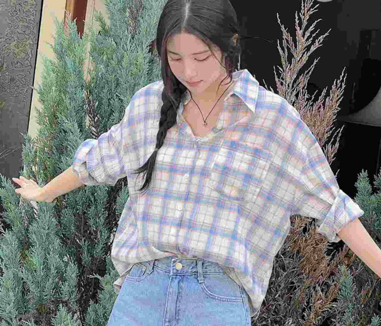 BYTEN韓國直郵女裝新款人氣24春夏休閑熱賣職業襯衫蕾絲衫BYTEN襯衫/蕾絲衫
