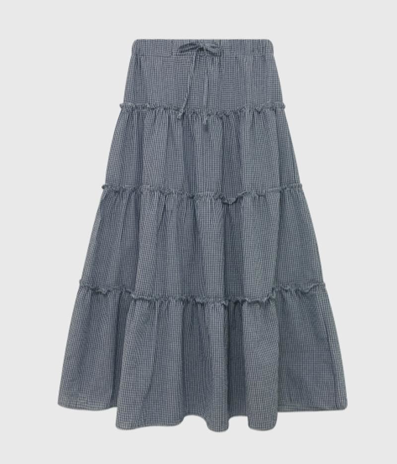 韓國直郵東大門代購女裝新品推薦24春夏人氣職業時尚長裙長裙