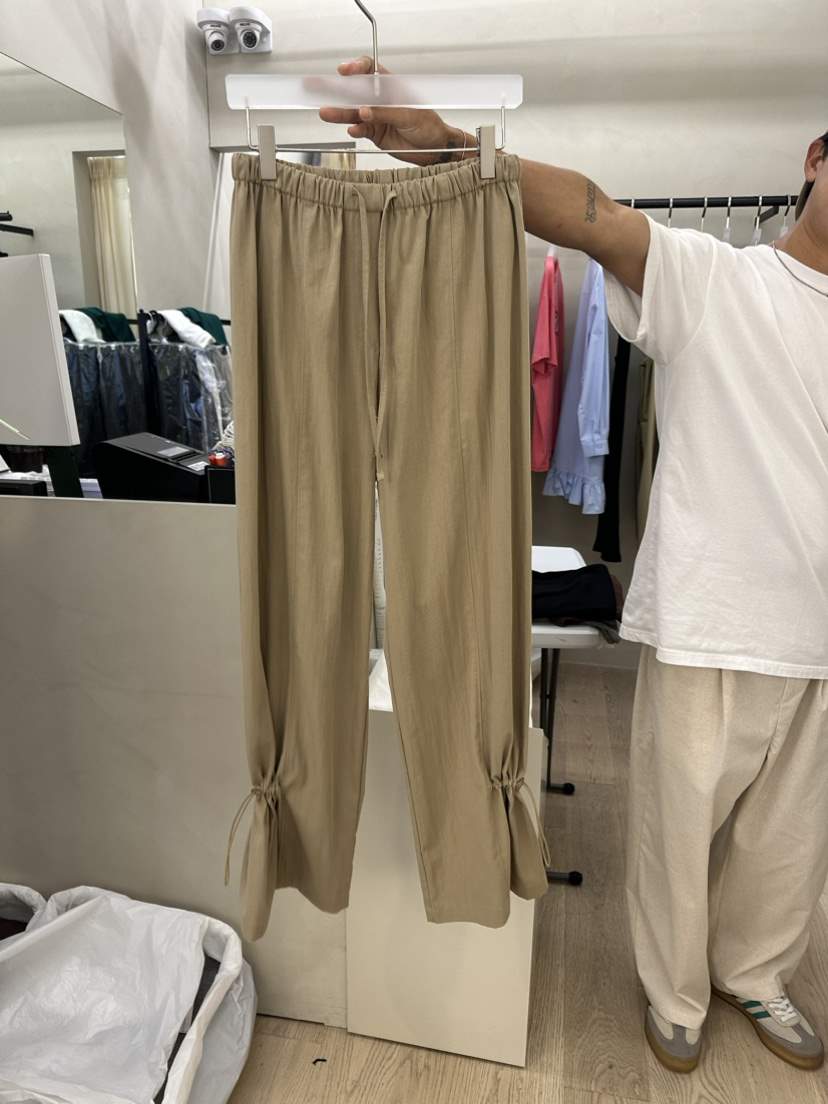 Waller韓國直郵東大門實拍女裝新品人氣真品休閑時尚休閑褲NOTHING休閑褲