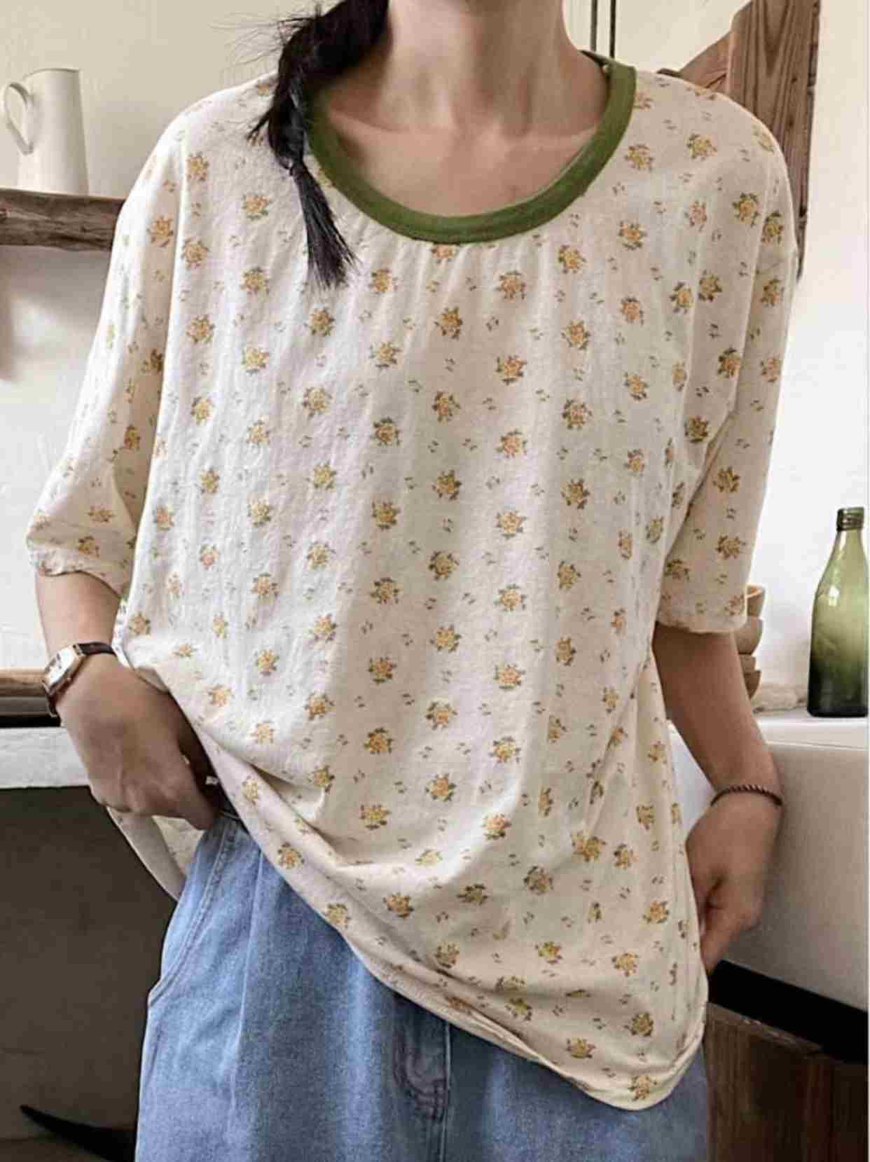 FEBRUUARY韓國直郵女士新款人氣熱賣休閑時尚真品職業推薦T恤WOODENT恤